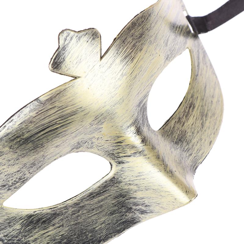 2Pcs Halloween Mask Retro Half Face Costume Masks Masquerade Party Decorations Plastic Women'S Props Dance Mask