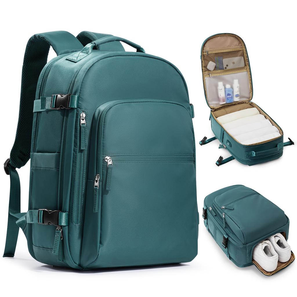 Cestovní batoh Lehký batoh Business Executive, velký pánský víkendový batoh schválený v letadle, 15,6palcový batoh na notebook