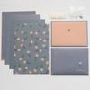 DIY Postcard Floral Envelopes with Stickers Letter Writing Paper Letter Pads  Stationery