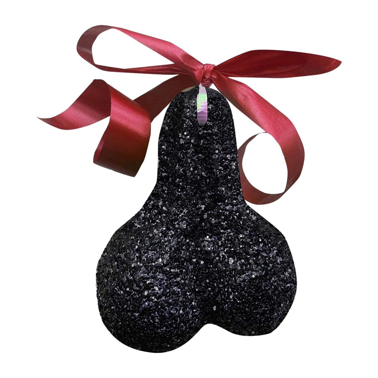 

Забавные елочные украшения с интересными и незабываемыми подвесками Елочные украшения для двора One Size чёрный