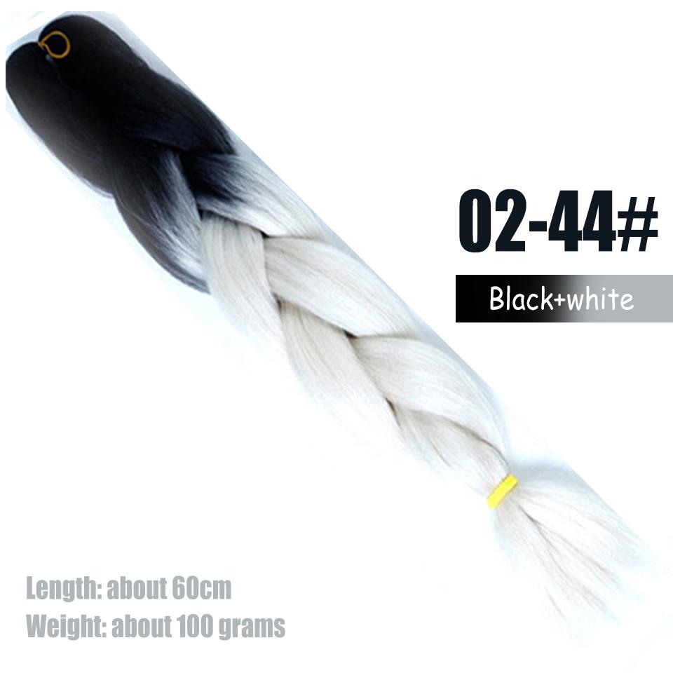 WTB Big Braid Synthetic Wigs Women Chemical Fiber High Temperature Silk Hand-woven Shiny Big Braid Hair Dirty Braid Wig Braided Hair