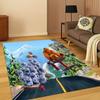 3D Grizzy and The Lemmings Cartoon Carpet Rug for Bedroom Living Room Sofa Home Decor,kids Game Area Rug Non-slip Floor Mat Gift