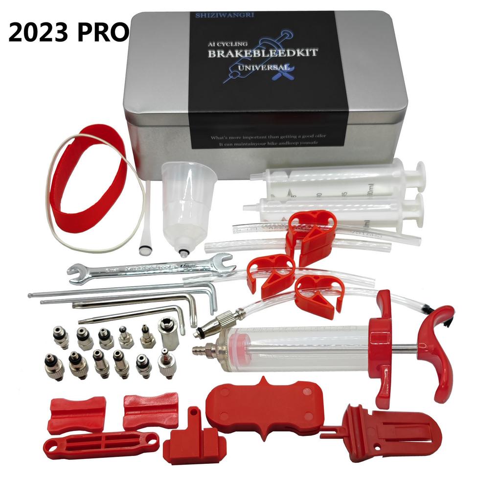 Bicycle Hydraulic Disc Brake Oil Bleed Kit Tools For SHIMANO, SRAM,XTECH, Avid, MAGURA , MTB Road Bike Brake Tool