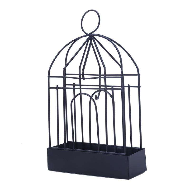 

Mosquito Coil Holder Nordic Style Birdcage Shape Summer Day Iron Mosquito Repellent Incenses Rack Plate Home Decoration Supplies чёрный