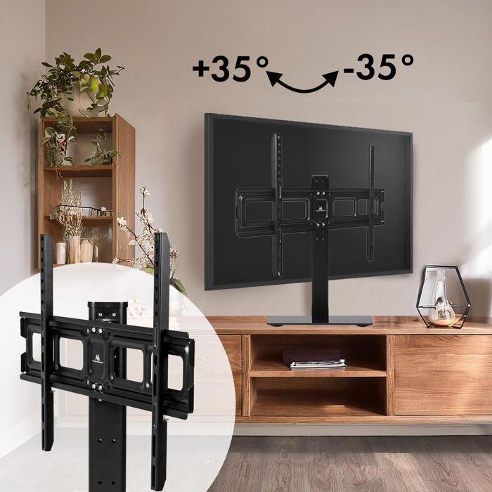TV Stand - Maclean - Mc-386 - Swivel Mount - Max Load 40kg - Vesa 600x400