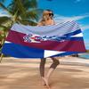 Crystal Eagles Crest Beach Towel Microfiber Beach Towel, Lightweight and Quick-Dry, for Summer Travel, Swimming Pool Fan Birthday Gift