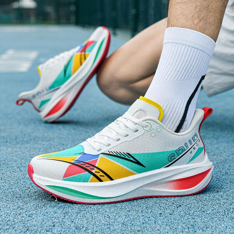 Herren Ganzjahres Freizeitschuhe Leicht Atmungsaktiv Weichsohle Outdoor Speed Laufschuhe Mode Studenten Rennsport Schuhe