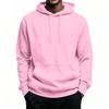 Men's Hooded Long Sleeve Casual Pullover Sweatshirt for Everyday Wear