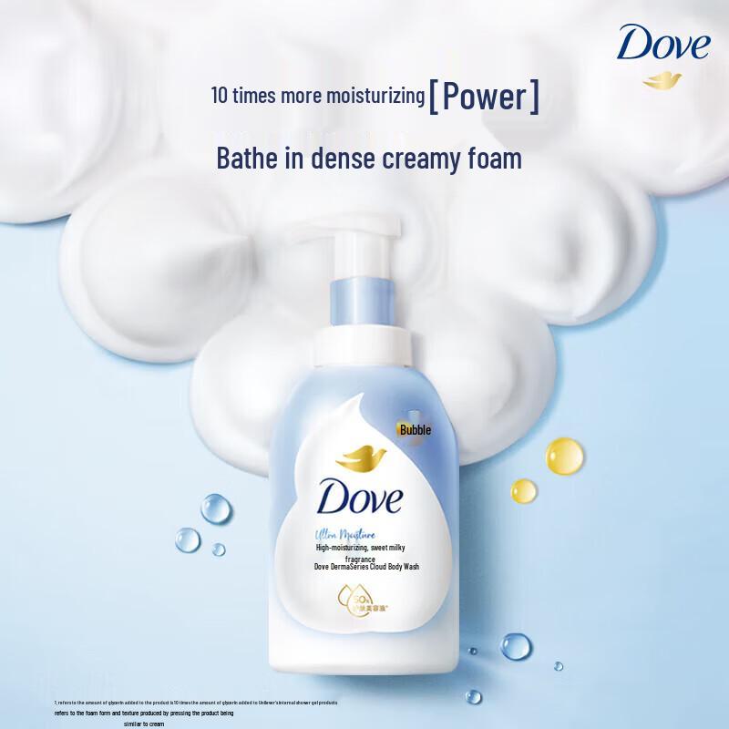Dove Deeply Nourishing & Cherry Blossom Shower Foam Duo