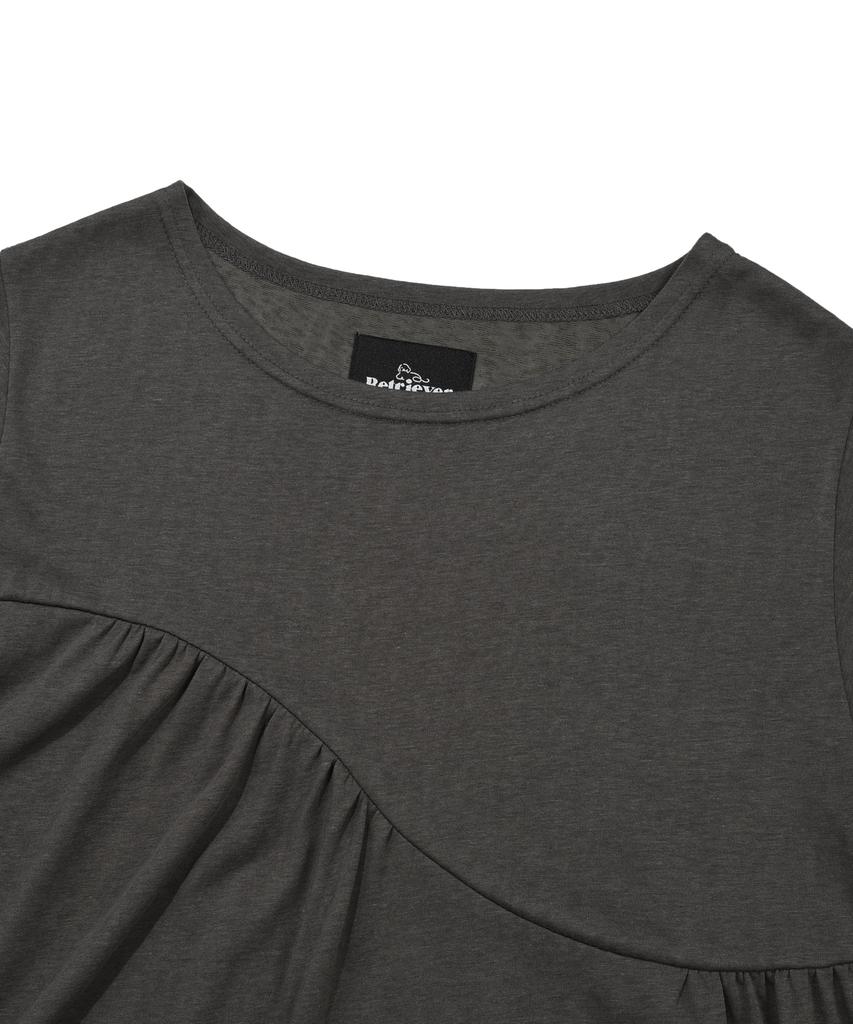 Retriever Club Pleated Dress [Charcoal Gray]