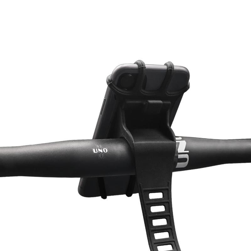 Silicone Bike Phone Holder Bicycle Motorcycle Stand Anti-drop Cycling Mobile GPS Bracket For iPhone 12 11 Huawei Xiaomi Redmi