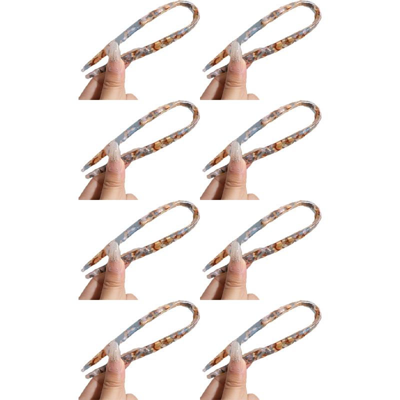 Chinese-style New Chinese Retro U-shaped Acetate Hairpin Fashion Gold Label Simple Hairpin Hair Accessory