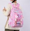 26 English Letters Printed Backpack Large Capacity Bookbag Student Boy Girl Schoolbag Outdoor Large Capacity Waterproof Laptop Travel Bag