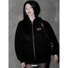 American Style Personalized Pattern Printed Men's and Women's Zipper Hoodie, Loose and Casual Zipper Sweater