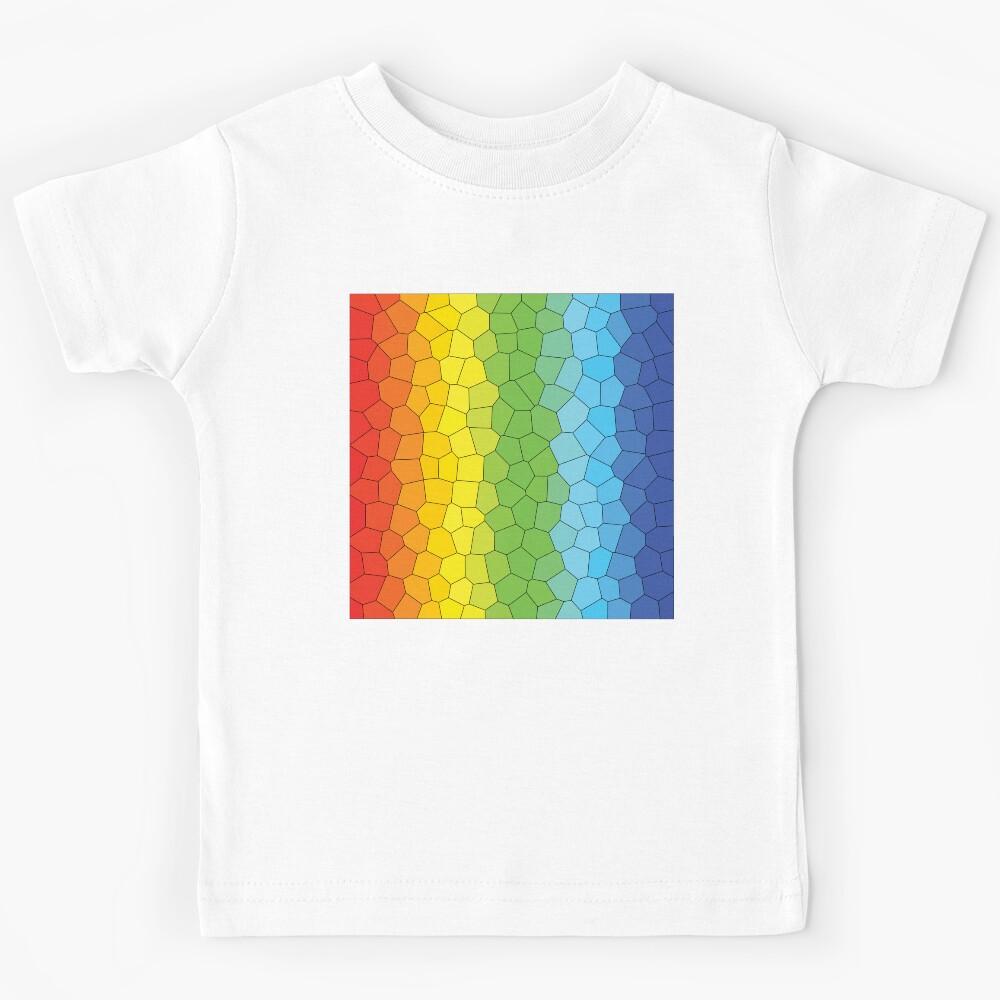 Rainbow Pride LGBT Mosaic Kids T-Shirt