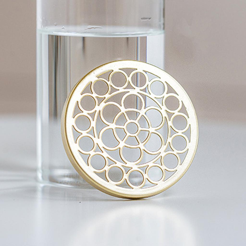 Vložka s květinou Kovová mřížka pro domácí středový prvek 15,2 cm průměr