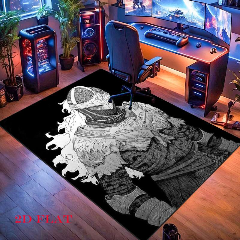 Elden Ring Woe Carpet Rug for Living Room Bedroom Home Sofa Decoration,Kids play Nonslip Floor Mat