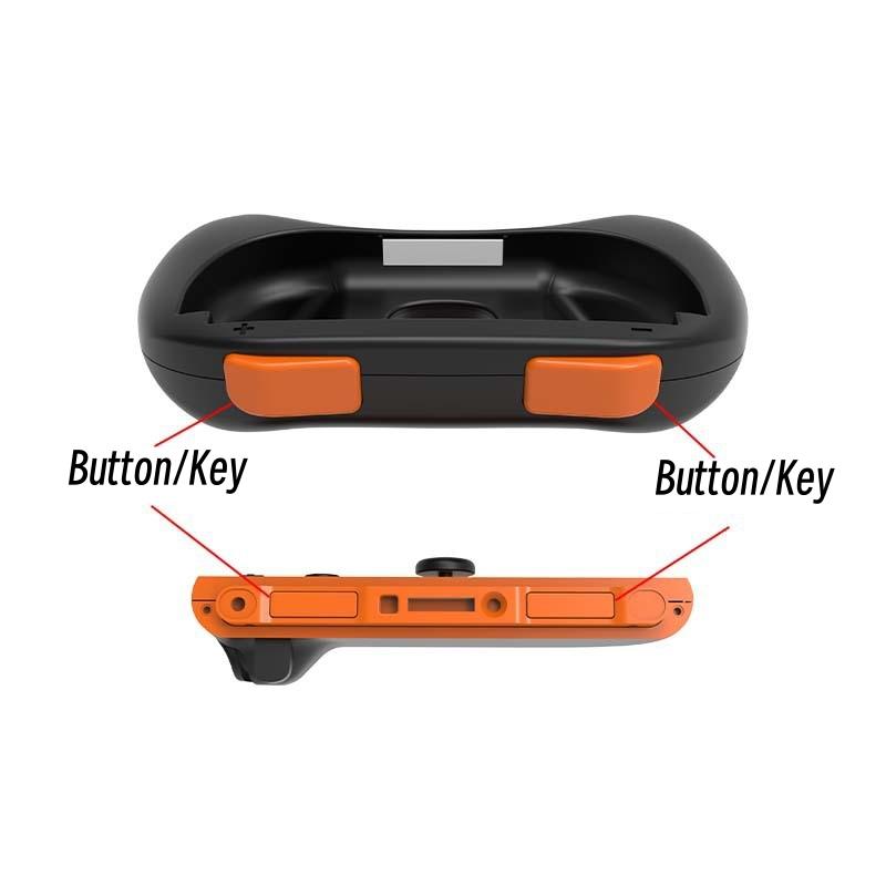 2pcs Gaming Grip Handle Controller for Switch 2 Joy-Con Grips for NS2 Joypad Hand Grip Stand Controller Gamepad Holder Bracket