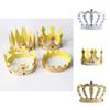 Stilvolle goldene Krone für Kinder, perfekt für Halloween- und Geburtstagsfeiern