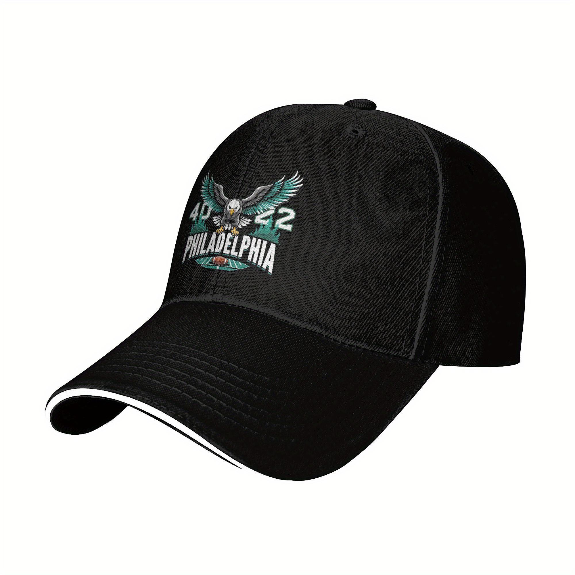 Philadelphia football Baseball Cap Outdoor Sun Trucker Hat Summer Female Male Trendy Sunshade Snapback Cap One Size