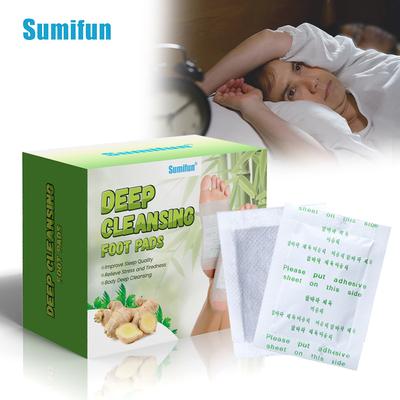 Premium Ginger Foot Pads do nawilżania i łagodzenia zimna, z masażem refleksologicznym dla ogólnego zdrowia