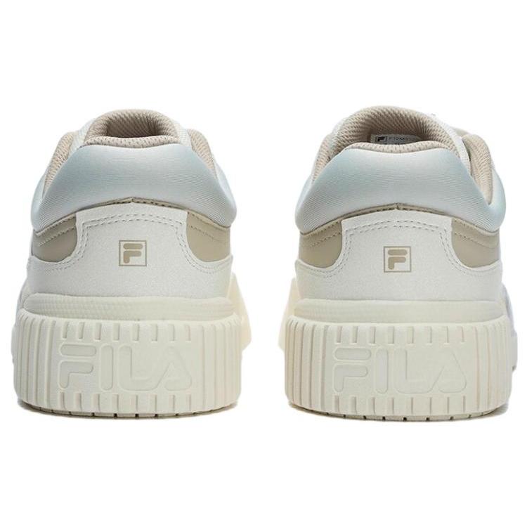 New FILA Blocks Shoes 'White Beige Grey' Women's F12M312209FOS