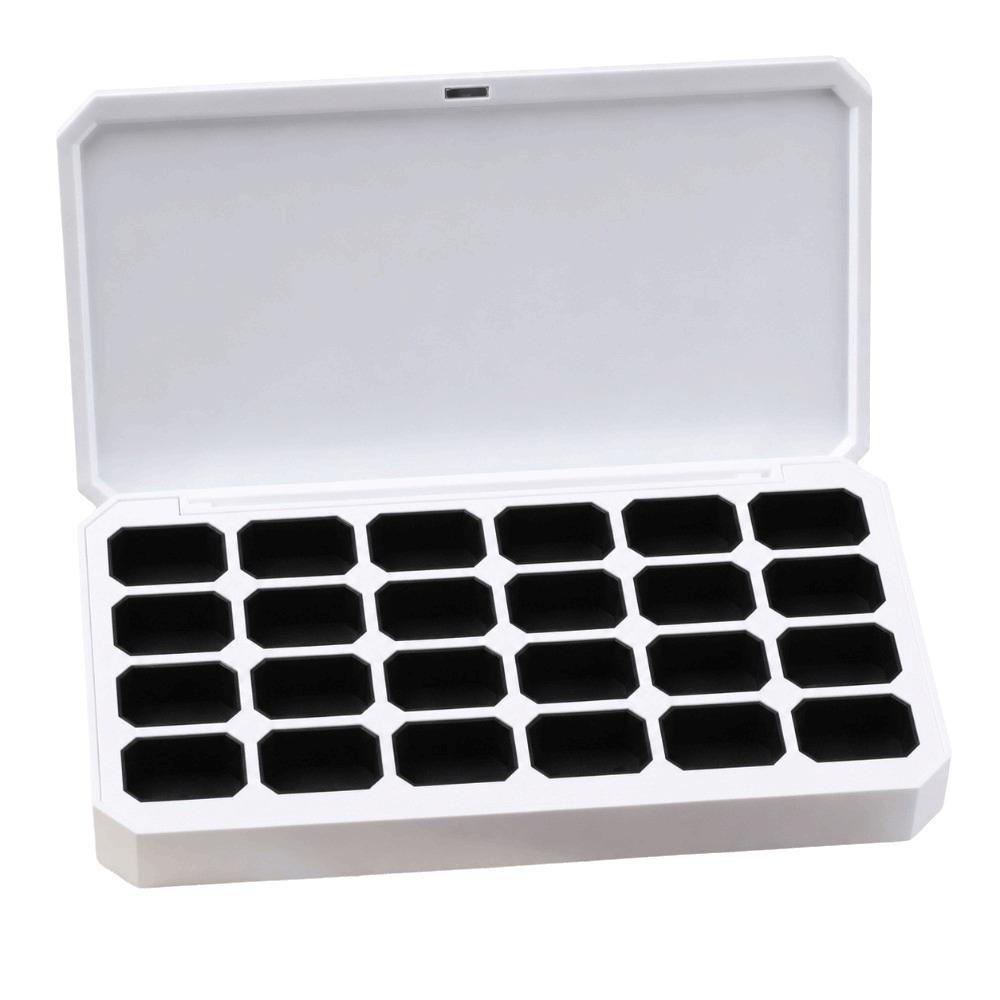 Light Avoiding Nail Polish Palette Portable Nail Polish Storage Box Empty Magnetic Box  Nail Art