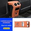 Car Central Panel Decorative Panel Rear Air Outlet Pancel for Mercedes Benz 2020 2021 2022 2023 2024 A Class CLA GLA GLB EQA EQB