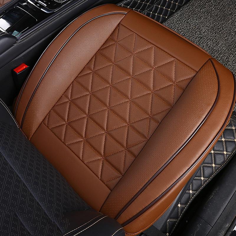 PU Leather Automobile Chair Cushion Protector Universal Front Car Seat Cover - New Style Cars Seat Accessories