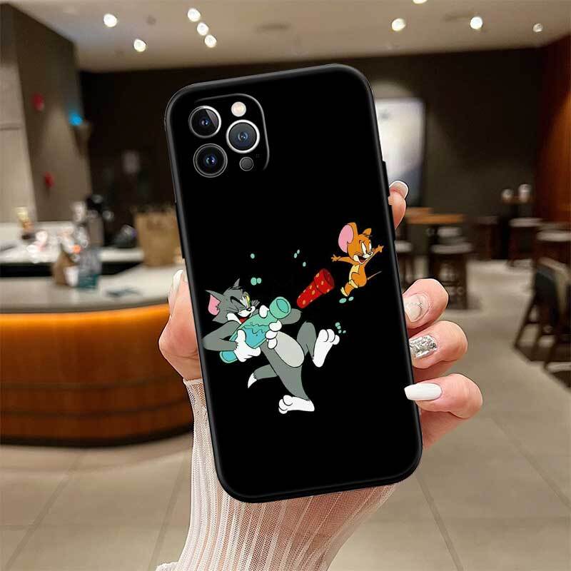 Tom and Jerry Phone Case for Redmi Note 12 12S 12C 13 13C 13R 14 14S 14R 14C 11A 13X A3 A3X A4 A5 Pro Max Plus