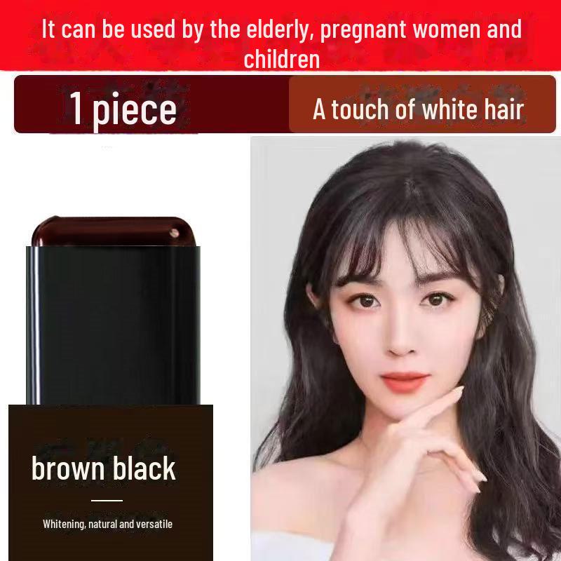 

Набор из карандаша и расчески для временной краски для закрашивания седины 20g