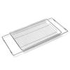 Stainless Steel Expandable Sink Drain Rack Kitchen Counter - Large Capacity Dish Drying Organizer Plates Bowls Utensils