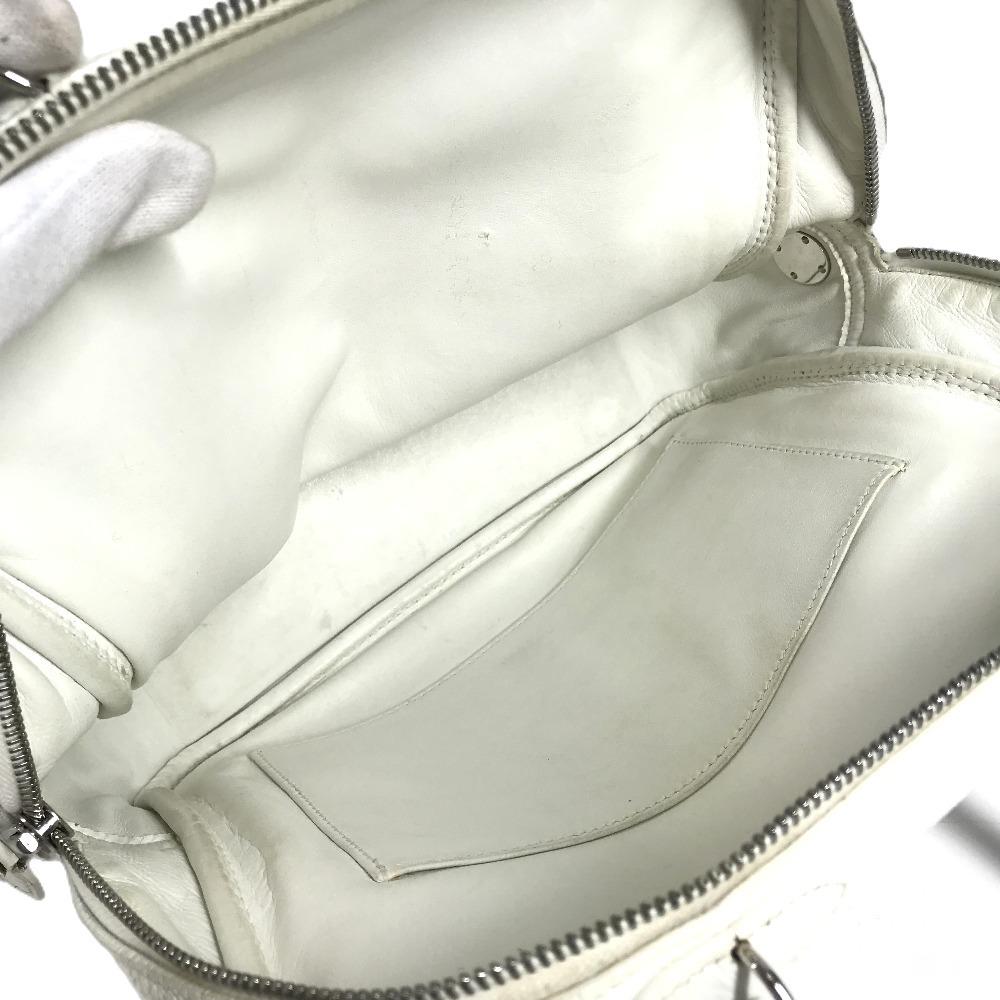 HERMES Box Bag Omnibus PM BOX Hand Bag Taurillon Clemence White