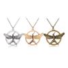 Necklace Animal Bird Logo Pendant Vintage Chain  Jewelry Accessories For Men Women