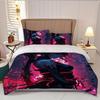 2/3Pcs Dark Anime Girl Print Duvet Cover Set Duvet Cover And Pillowcases Included - Perfect For Bedroom Bedding 1 Duvet Cover