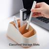 Multifunctional 4 Slot Remote Control Holder Multiple Colors Desktop Storage Box Organizer For TV Remote Stationery Home Hotel