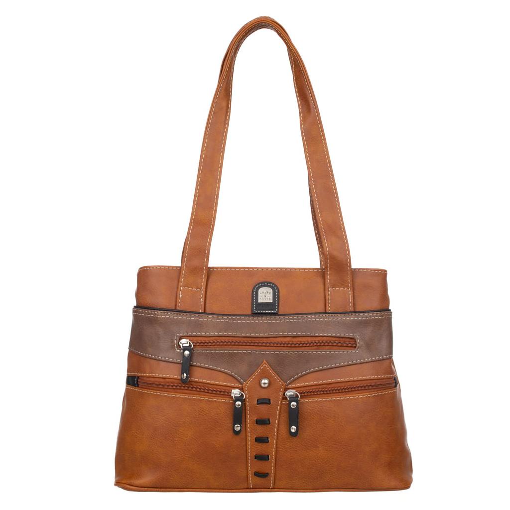 Charm&Shape Medium Women' Shoulder Bag Choco