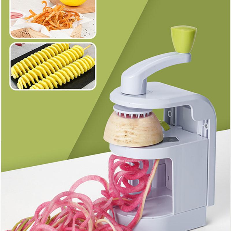 5‑Blades Vegetable Spiralizer Zucchini Noodle Maker Veggie Spiral Slicer Curly Fry Cutter Pasta Spaghetti Kitchen Gadget