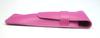 Pink grained leather pencil genuine leather wrapped rotating ballpoint pen director black case, set, SASP-PD03-B