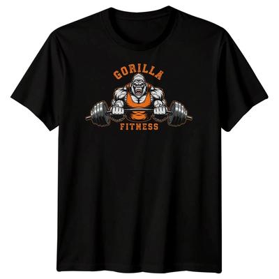 T-shirt de Sport Musculation Gorilla Fitness pour Homme