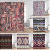 Bohemian Vintage Shower Curtains Mandala Boho Pattern Retro Bathroom Decorations Polyester Bath Curtain With Hooks