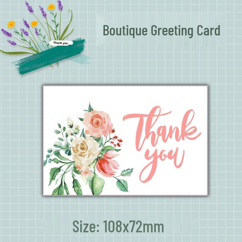 Creative Thank You & Birthday Greeting Cards - Customizable & Simple Design