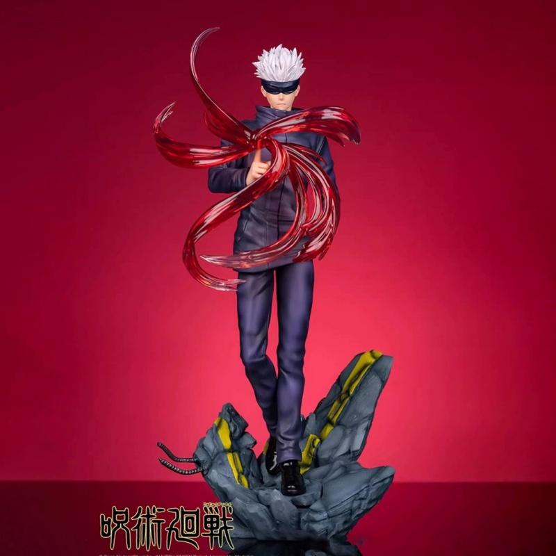 Hot Anime Cartoon Jujutsu Kaisen Gojo Satoru Kids Toys Action Figure Pvc Model Figurals Collection Brinquedos Doll Kid Toy Gifts