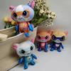 Adorable Superkitties Plush Cat Toy Set Soft Crystal Velvet Stuffed Animals