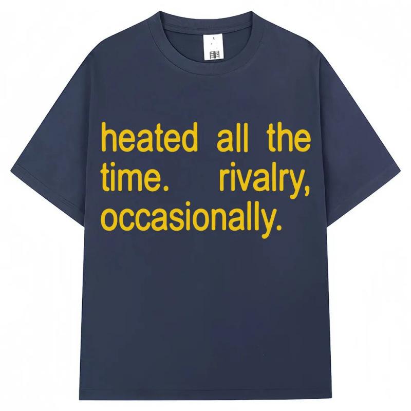 Fashion Women T-Shirt Heated Rivalry Heated All The Time Graphic T Shi S