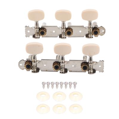Mécaniques de guitare à double trou 3R 3L pour guitares acoustiques, folk et classiques