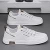 Fashion Men Leather Casual Board Shoes Breathable Sneakers Trend 2025 Man White Autumn Winter Vulcanize Shoe Hot Selling Loafers Men