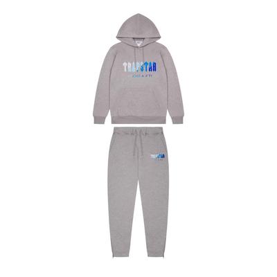Letter Terry Hooded Sweater Long Pants Sports Sweatpants Jogging Cover European and American Popular Sweater Set