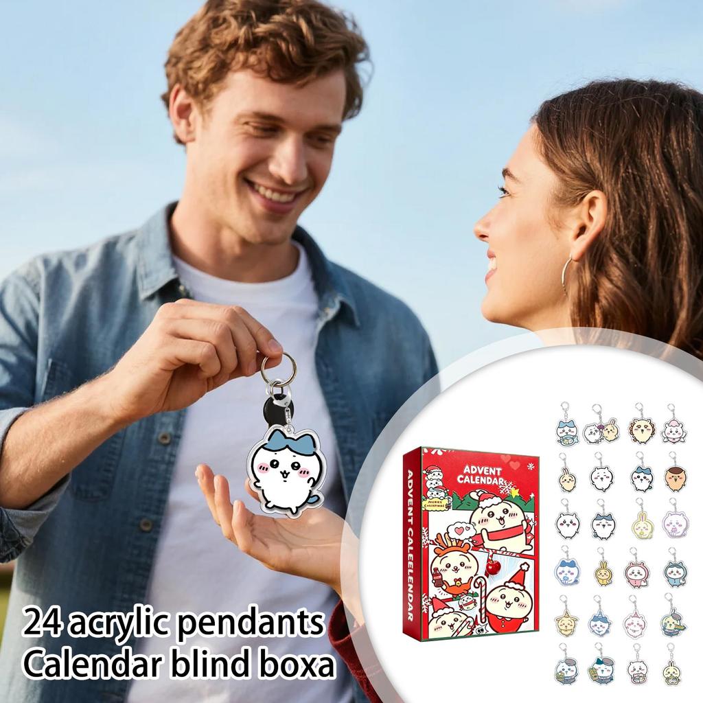 Countdown Calendar with 2D Flat Single-Sided Printed Acrylic