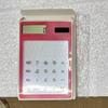 Solar-Powered Transparent Touch Screen Calculator with Custom Logo for Student and Business Gifts